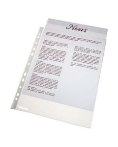 File de protectie transparente ESSELTE A4, 43 microni, 100 buc/set