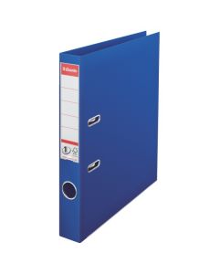 Biblioraft plastifiat interior-exterior Esselte No.1 Power A4 5 cm -albastru
