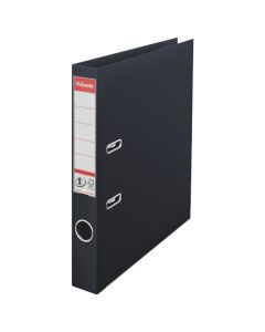 Biblioraft plastifiat interior-exterior Esselte No.1 Power VIVIDA A4 5 cm- negru