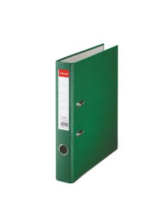 Biblioraft plastifiat Esselte Economy A4 5 cm - verde
