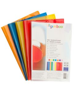 Coperti caiete scolare A5, 25 buc/set, GIMBOO - transparent cristal