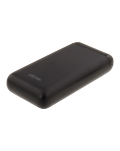 Baterie externa GRIXX Optimum - 20000mAh, cu port USB-C - neagra