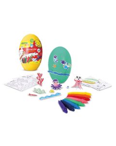 Display GIOTTO be-be Stick and Color Egg, 9 buc/display