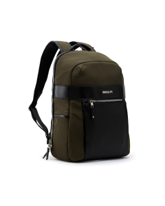 Geanta BESTLIFE Alya, 29x39x6cm, compartiment laptop si tableta 14.1 inch, maro/negru