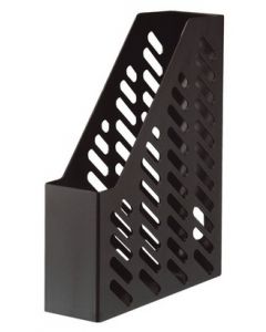 Suport vertical plastic pentru cataloage HAN Klassik - negru