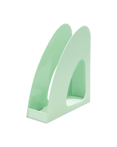 Suport vertical plastic pentru cataloage HAN Re-Loop, PP reciclat - verde pastel