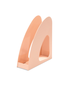 Suport vertical plastic pentru cataloage HAN Re-Loop, PP reciclat -orange pastel