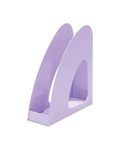 Suport vertical plastic pentru cataloage HAN Re-Loop, PP reciclat - violet pastel