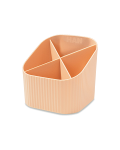 Suport pentru instrumente de scris HAN Re-Loop, PP reciclat - orange pastel