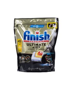 FINISH Ultimate Plus Lemon, tablete detergent pentru masina de spalat vase,45buc/cutie