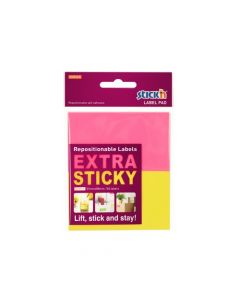 Etichete autoadezive 51 x 88 mm, 2 x 30 etichete/set Stick"n Extra sticky label - neon asortate