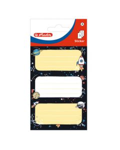 ETICHETE SCOLARE SPACE SET 9