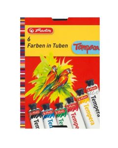 TEMPERA 16ML 6 CULORI/SET
