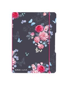 CAIET MY.BOOK FLEX A5 40F PATRATELE LADYLIKE FLOWERS