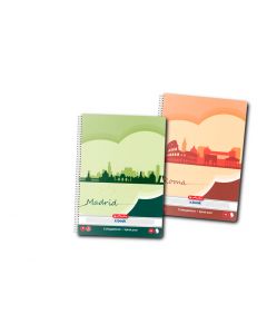 CAIET A4 70 FILE CU SPIRALA PATRATELE - ECONOMIC