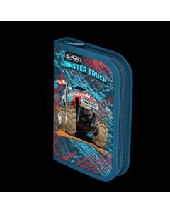 PENAR NEECHIPAT CU O CLAPA, DIMENSIUNE 13,5 X 19,5 X 3 CM, MOTIV MONSTER TRUCK