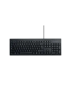 Tastatura Kensington EQ KB100, cu fir de 150 cm, plastic partial reciclat, negru