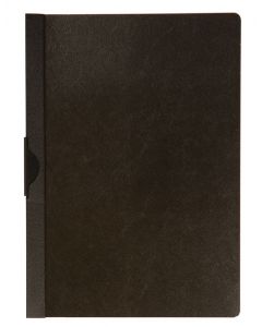 Dosar din plastic cu clema metalica Q-Connect - negru