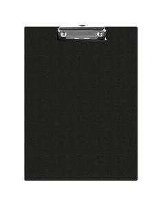 Clipboard simplu A5, plastifiat PVC, Q-Connect - negru