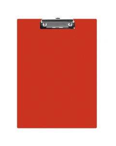 Clipboard simplu A5, plastifiat PVC, Q-Connect - rosu