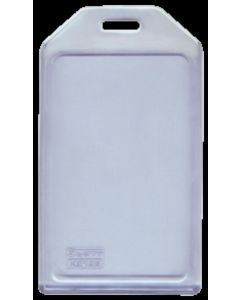 Buzunar PVC flexibil, pentru ID carduri,  54 x  85mm, vertical, 5 buc/set, KEJEA - transparent