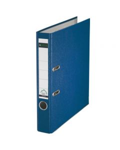 Biblioraft Leitz 180°, PP, partial reciclat, FSC, A4, 52 mm, albastru