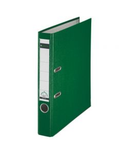 Biblioraft Leitz 180°, PP, partial reciclat, FSC, A4, 52 mm, verde
