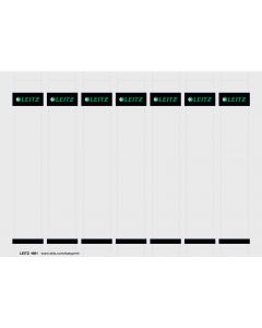 Etichete pentru biblioraft Leitz, printabile, carton, FSC, reciclabile, 52 mm, 175 buc/set, alb