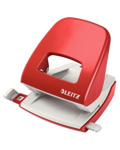 Perforator metalic LEITZ 5008 NeXXt Series, 30 coli, rosu