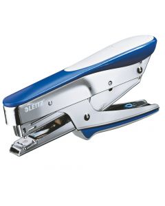 Capsator metalic LEITZ 5545 tip cleste, 15 coli, albastru