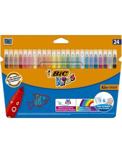 CARIOCA 24 CULORI ULTRALAVABILE KID COULEUR BIC
