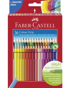 CREIOANE COLORATE 36 CULORI GRIP 2001 FABER-CASTELL