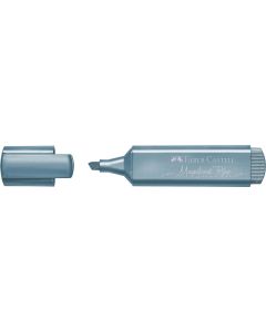 TEXTMARKER ALBASTRU METALIZAT 1546 FABER-CASTELL