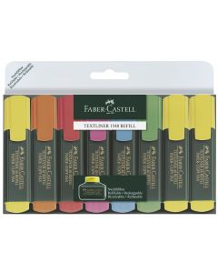 TEXTMARKER SET 8 1548 FABER-CASTELL