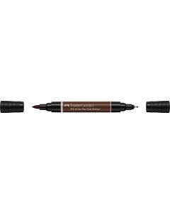 PITT ARTIST PEN DUAL MARKER SEPIA INCHIS 175 FABER-CASTELL