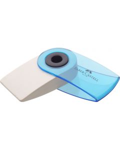 RADIERA CREION SLEEVE MINI CULORI TRANSPARENTE FABER-CASTELL