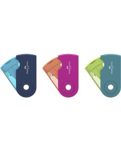 ASCUTITOARE PLASTIC DUBLA SLEEVE TREND 2019 FABER-CASTELL