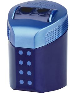 ASCUTITOARE DUBLA ROLL ON NEGRU-ALBASTRU FABER-CASTELL