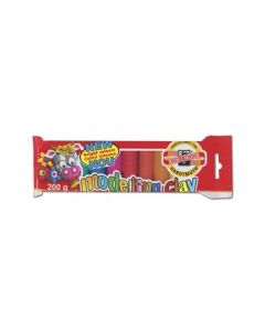 PLASTILINA 10 CULORI 200G KOH-I-NOOR