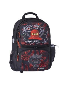 Ghiozdan scoala pentru baieti, model Freshman + sac sport LEGO Core Line - design NinjaGo Team Ninja