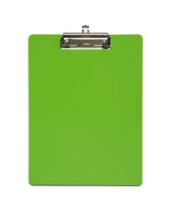 Clipboard simplu A4, plastifiat PP, MAUL Flexx - verde deschis