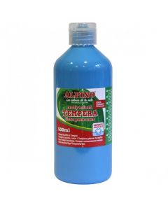 Tempera lavabila, 500ml, Alpino - bleu