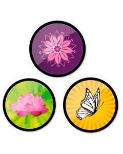 Insigne, 3buc/set, Roller NIKIDOM - Spring