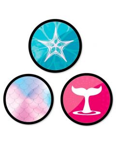 Insigne, 3buc/set, Roller NIKIDOM - Mermaid