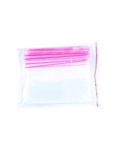 Pungi plastic cu fermoar pentru sigilare, 150 x 220mm, 40 microni, 100 buc/set, Office Products -tra