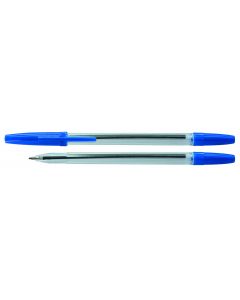 Pix transparent de unica folosinta , varf 1.0mm, Office Products - albastru