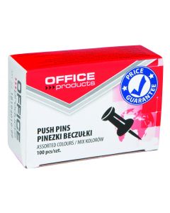 Pioneze panou pluta, 100 buc/cutie, Office Products