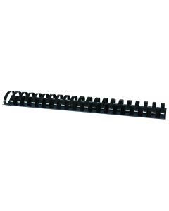 Inele plastic 38 mm, max 350 coli, 50buc/cut Office Products - negru