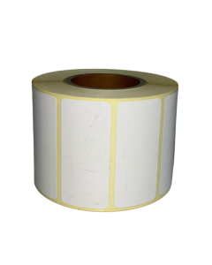 Etichete termice autoadezive,  50 x 25mm, 1500 etichete/rola, Optima - albe