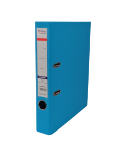 Biblioraft plastifiat interior-exterior 5 cm Optima Premium A4 - turcoaz